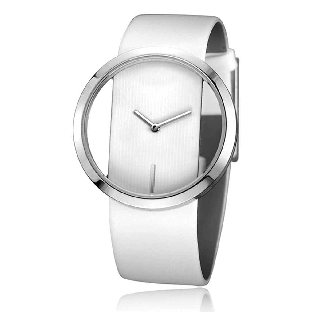 Relógio Luxo Transparente